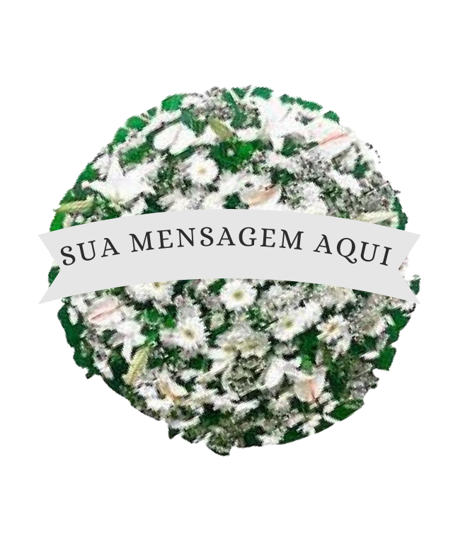 Coroa de Flores Cristal