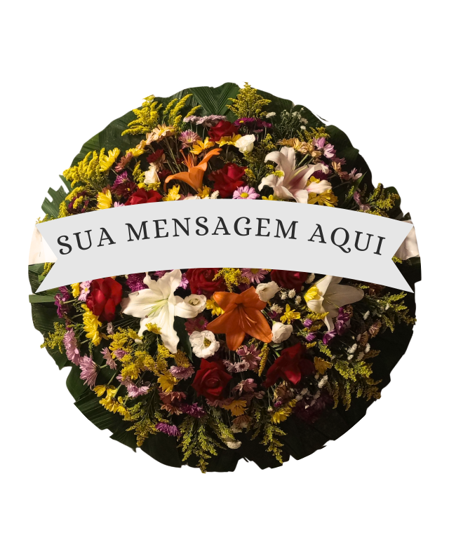 Coroa de Flores de Saudade