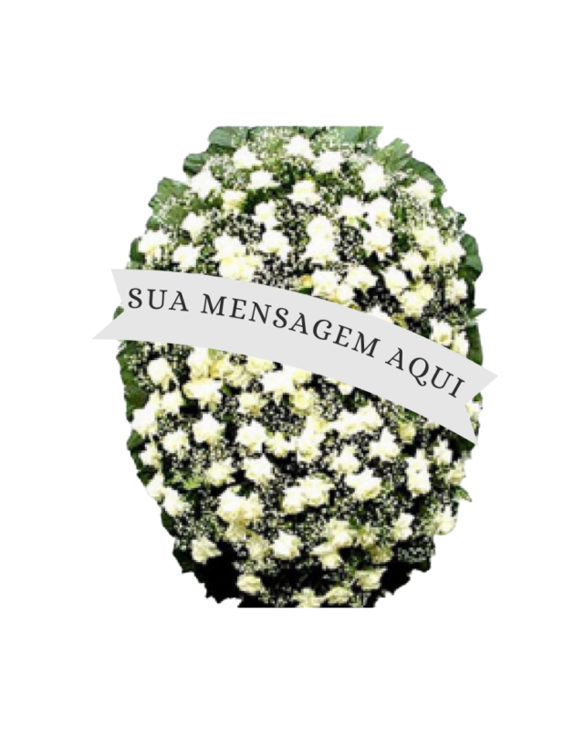 Coroa de Flores Vida Eterna